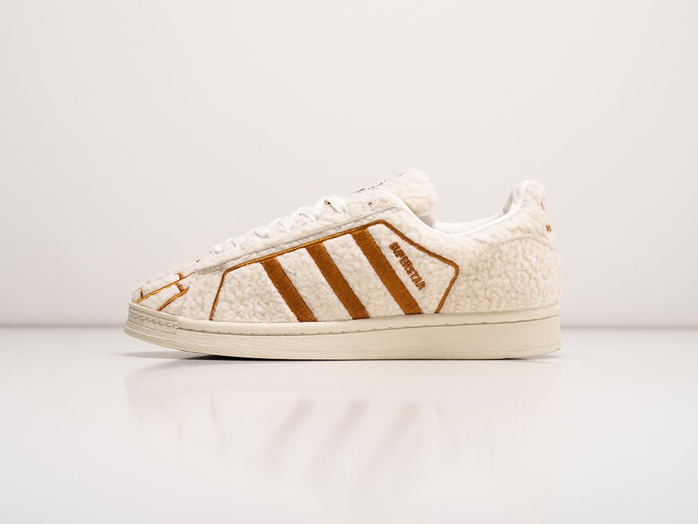 Adidas Superstar Conchas Pack - Vanilla WMNS белые текстиль женские (AR30228) - фото 1 Adidas Superstar Conchas Pack - Vanilla WMNS белые текстиль женские (AR30228) - фото 1
