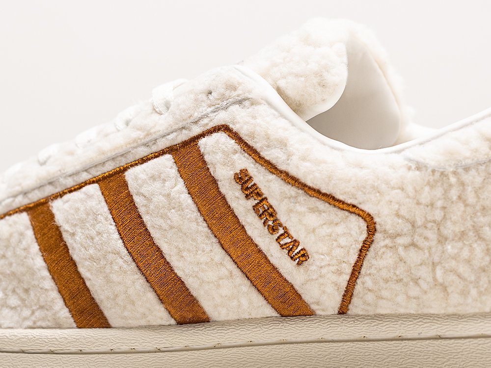 Adidas Superstar Conchas Pack - Vanilla WMNS белые текстиль женские (AR30228) - фото 4 Adidas Superstar Conchas Pack - Vanilla WMNS белые текстиль женские (AR30228) - фото 4