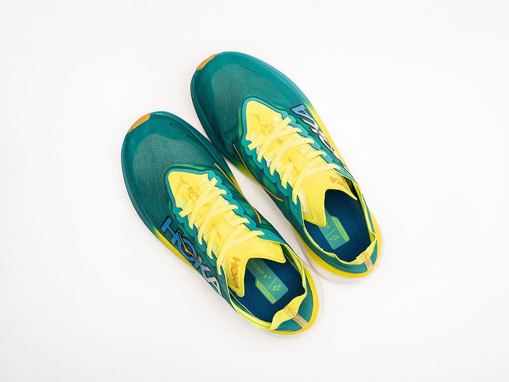 Hoka Rocket X 2 зеленые текстиль мужские (AR30234) - фото 3 Hoka Rocket X 2 зеленые текстиль мужские (AR30234) - фото 3