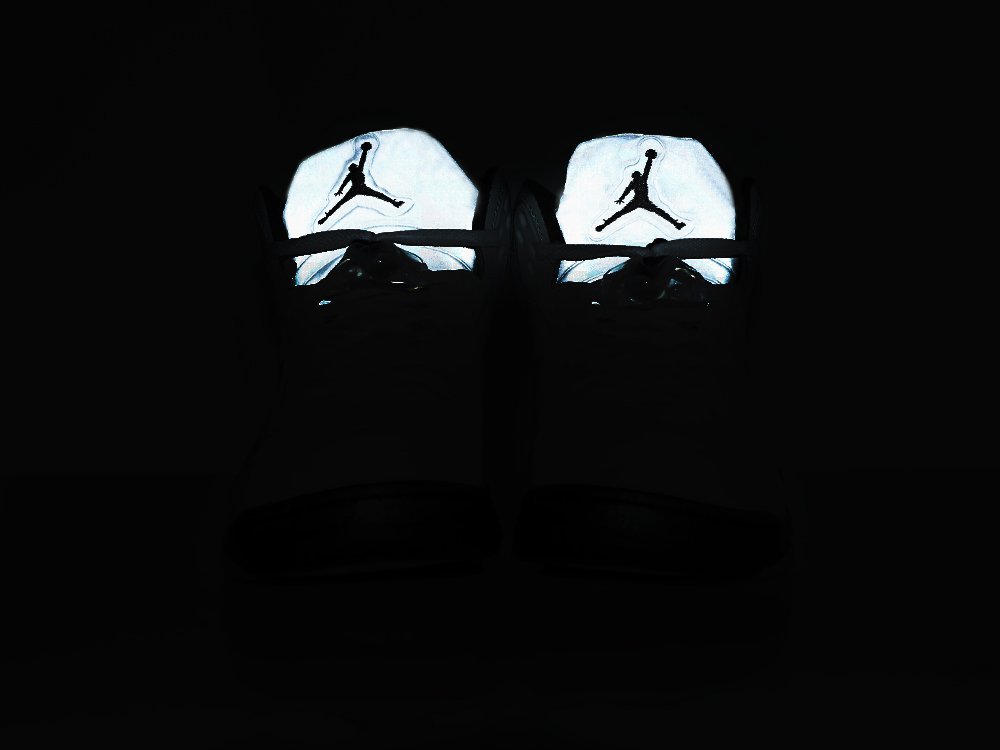 Nike Air Jordan 5 Retro Concord белые кожа мужские (AR30244) - фото 4