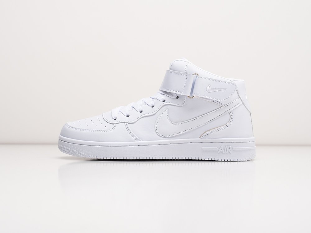 Nike Air Force 1 белые кожа женские (AR30258) - фото 1