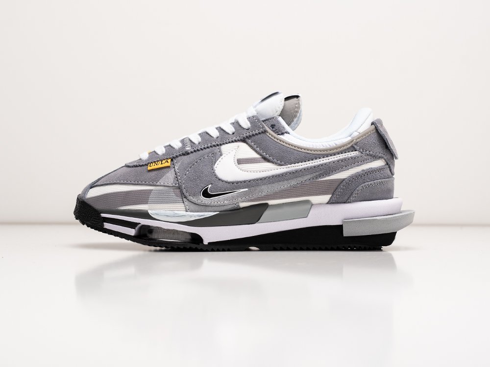 Nike x Union LA x Sacai x Cortez 4.0 серые замша мужские (AR30268) - фото 1 Nike x Union LA x Sacai x Cortez 4.0 серые замша мужские (AR30268) - фото 1