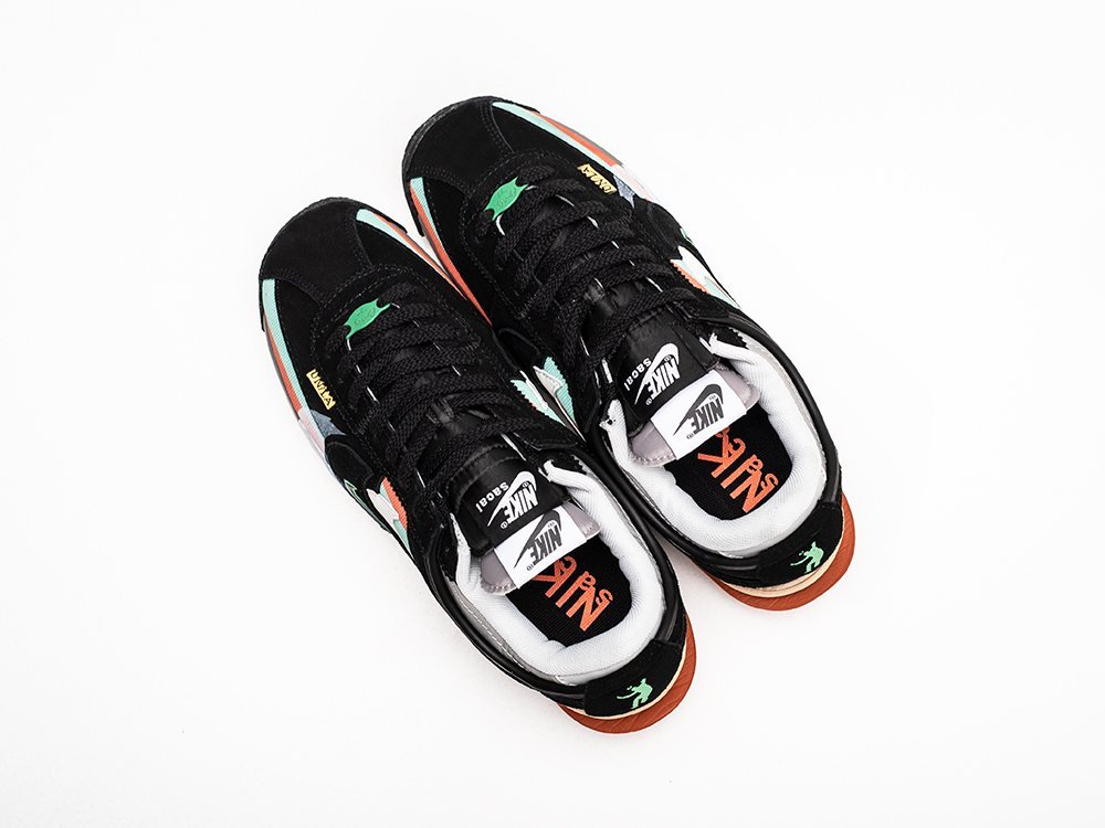 Nike x Union LA x Sacai x Cortez 4.0 черные замша мужские (AR30269) - фото 3 Nike x Union LA x Sacai x Cortez 4.0 черные замша мужские (AR30269) - фото 3