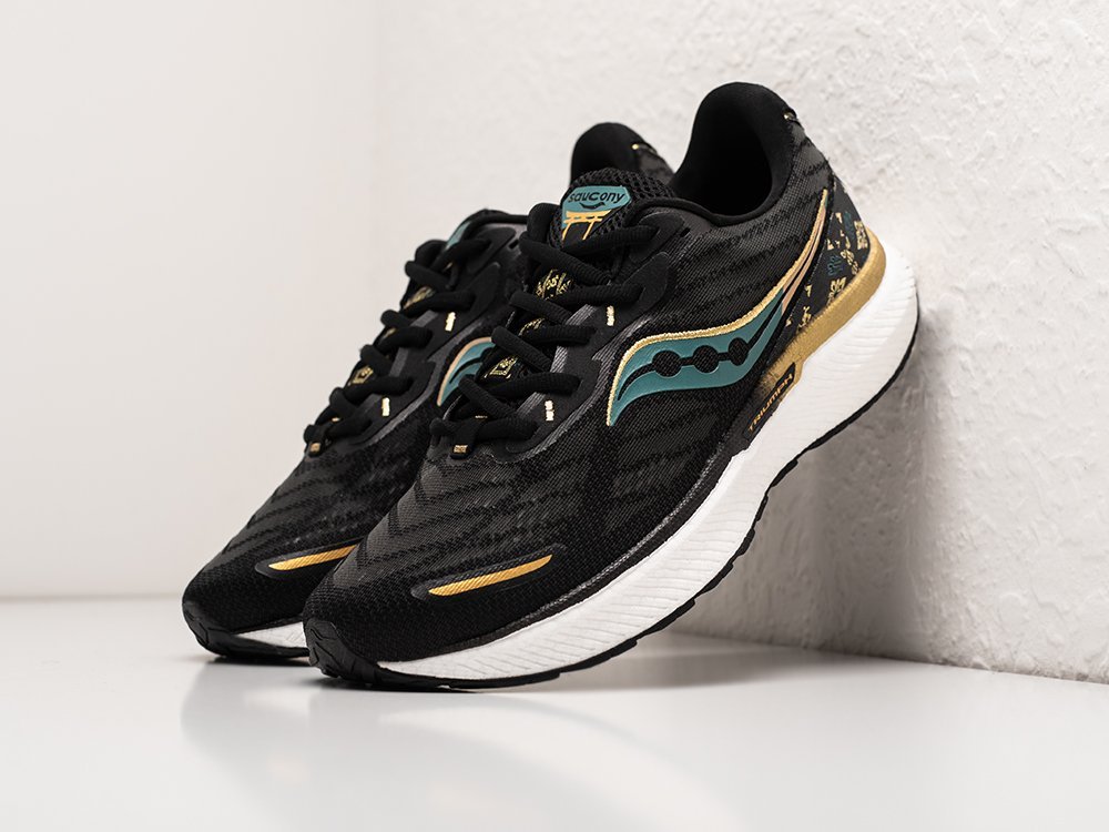 Saucony Triumph 19 черные текстиль мужские (AR30273) - фото 2 Saucony Triumph 19 черные текстиль мужские (AR30273) - фото 2