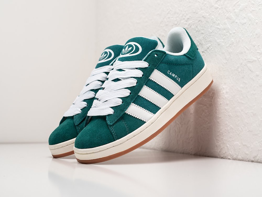 Adidas Campus зеленые замша мужские (AR30276) - фото 2 Adidas Campus зеленые замша мужские (AR30276) - фото 2