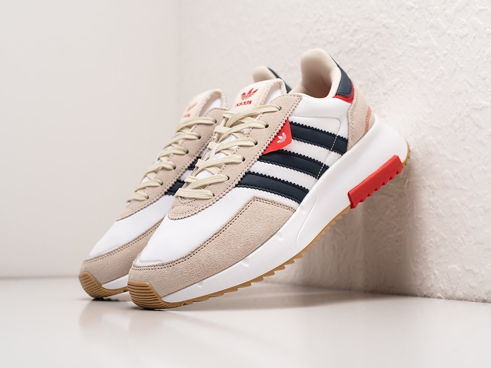 Adidas Retropy F2 White Dark Blue белые текстиль мужские (AR30279) - фото 2 Adidas Retropy F2 White Dark Blue белые текстиль мужские (AR30279) - фото 2