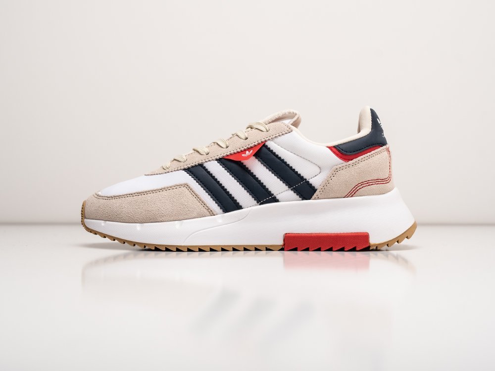 Adidas Retropy F2 White Dark Blue белые текстиль мужские (AR30279) - фото 1