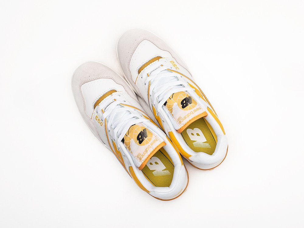 New Balance 550 белые кожа мужские (AR30284) - фото 3 New Balance 550 белые кожа мужские (AR30284) - фото 3