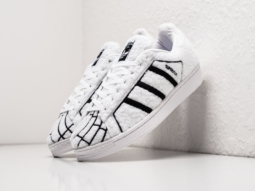 Adidas Superstar белые текстиль мужские (AR30330) - фото 2 Adidas Superstar белые текстиль мужские (AR30330) - фото 2