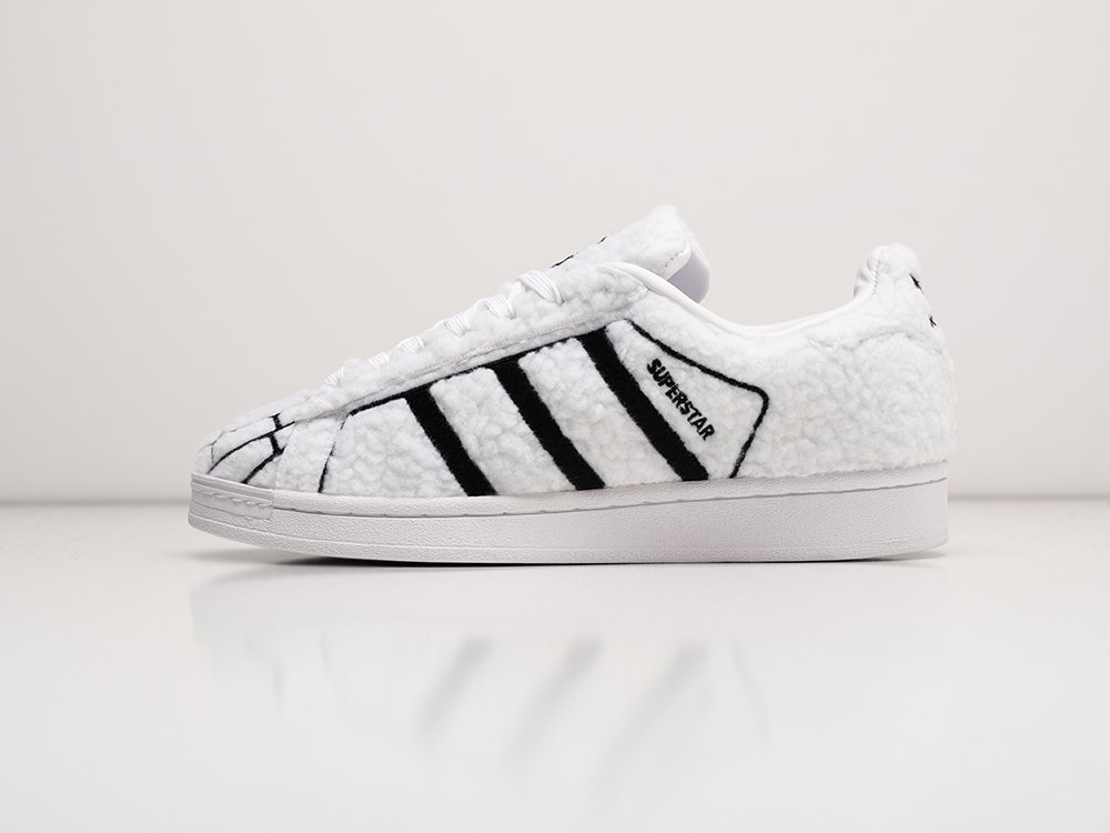 Adidas Superstar белые текстиль мужские (AR30330) - фото 1 Adidas Superstar белые текстиль мужские (AR30330) - фото 1