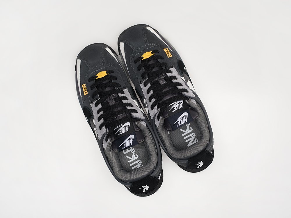 Nike x Union LA x Sacai x Cortez 4.0 серые замша мужские (AR30334) - фото 3