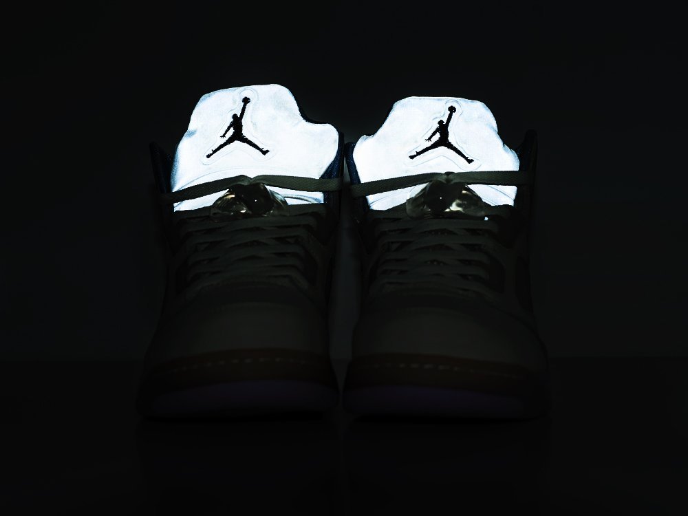 Nike DJ Khaled x Air Jordan 5 Retro We The Best - Sail белые кожа мужские (AR30344) - фото 6