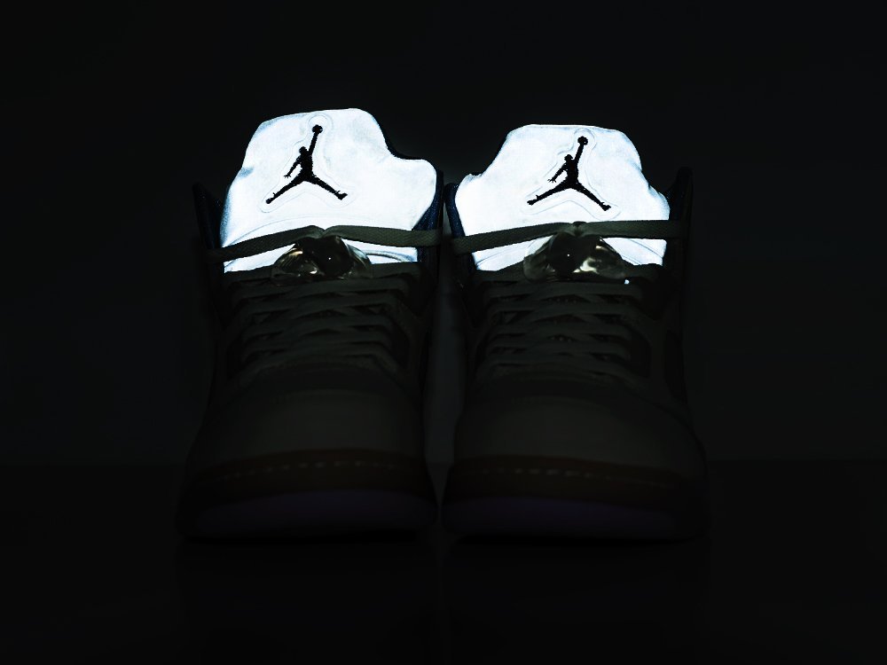 Nike DJ Khaled x Air Jordan 5 Retro We The Best - Sail белые кожа мужские (AR30344) - фото 6 Nike DJ Khaled x Air Jordan 5 Retro We The Best - Sail белые кожа мужские (AR30344) - фото 6