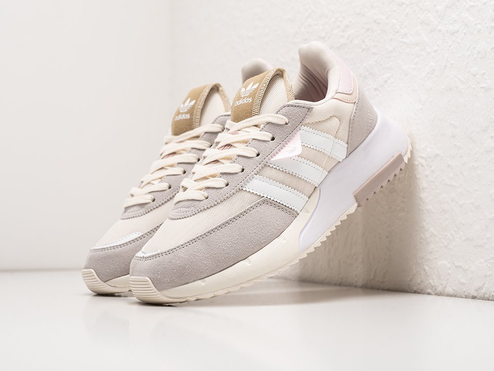 Adidas Retropy F2 Off White Almost Pink белые текстиль мужские (AR30347) - фото 2