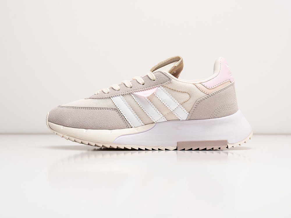 Adidas Retropy F2 Off White Almost Pink белые текстиль мужские (AR30347) - фото 1