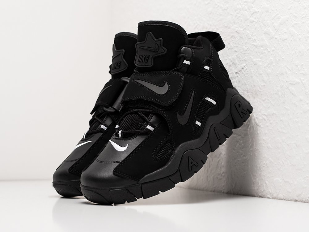 Nike Air Barrage Mid черные замша мужские (AR30348) - фото 2 Nike Air Barrage Mid черные замша мужские (AR30348) - фото 2