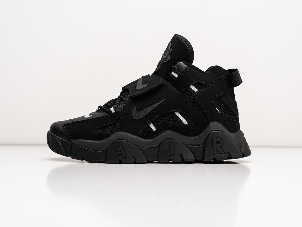 Nike Air Barrage Mid черные замша мужские (AR30348) - фото 1 Nike Air Barrage Mid черные замша мужские (AR30348) - фото 1