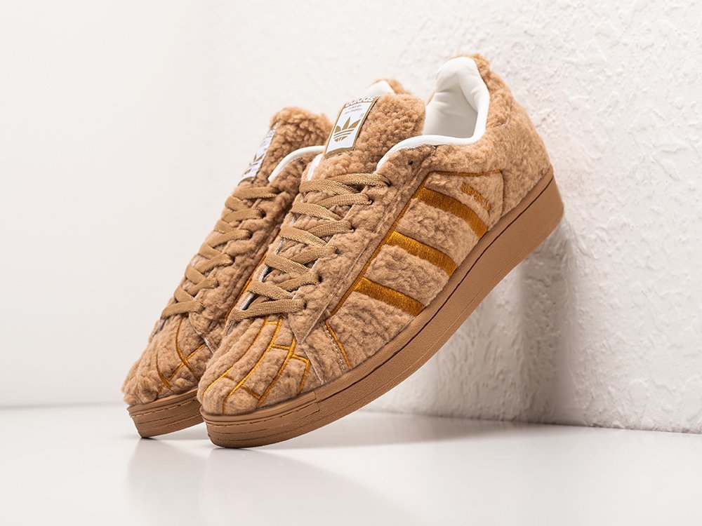 Adidas Superstar Conchas Pack - Chocolate коричневые текстиль мужские (AR30357) - фото 2 Adidas Superstar Conchas Pack - Chocolate коричневые текстиль мужские (AR30357) - фото 2