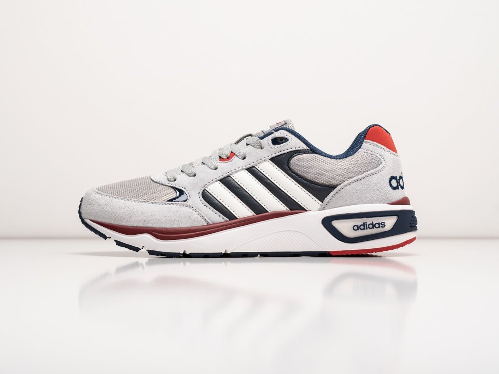 Adidas Cloudfoam 8TIS белые замша мужские (AR30380) - фото 1 Adidas Cloudfoam 8TIS белые замша мужские (AR30380) - фото 1