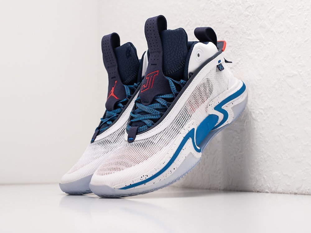 Nike Jayson Tatum x Air Jordan 36 SE Team USA белые текстиль мужские (AR30383) - фото 2 Nike Jayson Tatum x Air Jordan 36 SE Team USA белые текстиль мужские (AR30383) - фото 2