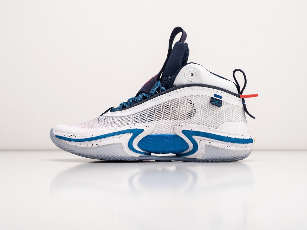 Nike Jayson Tatum x Air Jordan 36 SE Team USA белые текстиль мужские (AR30383) - фото 1 Nike Jayson Tatum x Air Jordan 36 SE Team USA белые текстиль мужские (AR30383) - фото 1