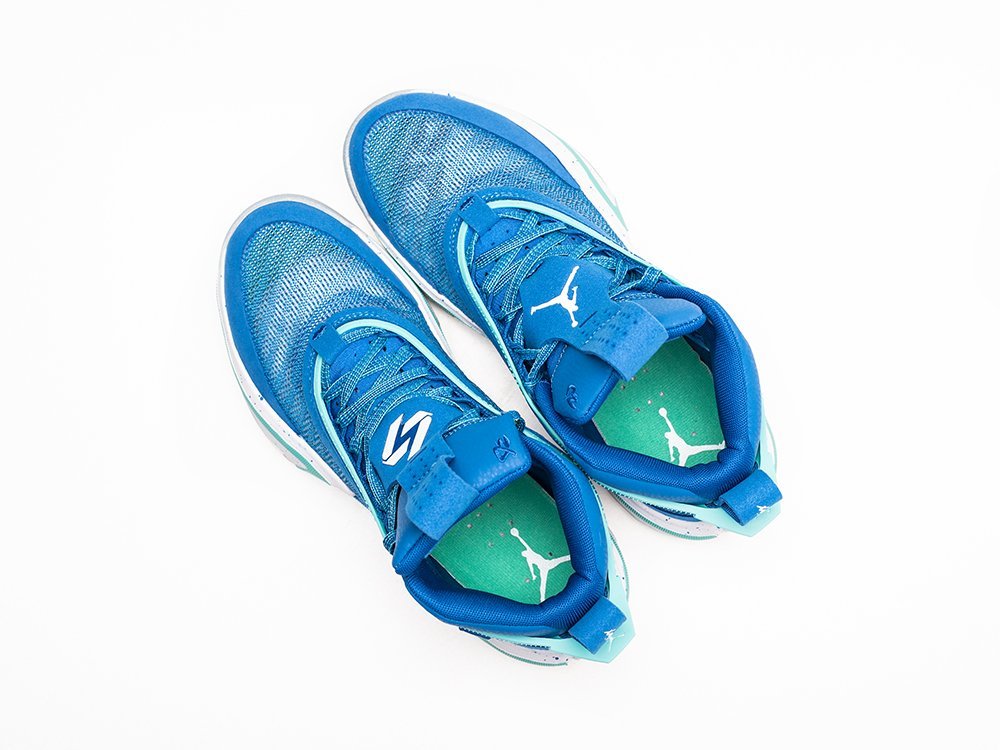 Nike Luka Doncic x Air Jordan 36 Slovenia синие текстиль мужские (AR30384) - фото 3 Nike Luka Doncic x Air Jordan 36 Slovenia синие текстиль мужские (AR30384) - фото 3