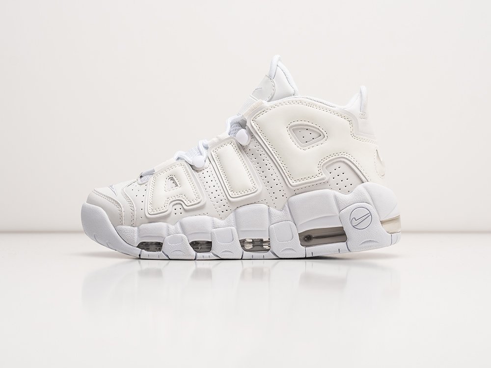 Nike Air More Uptempo WMNS белые кожа женские (AR30456) - фото 4 Nike Air More Uptempo WMNS белые кожа женские (AR30456) - фото 4