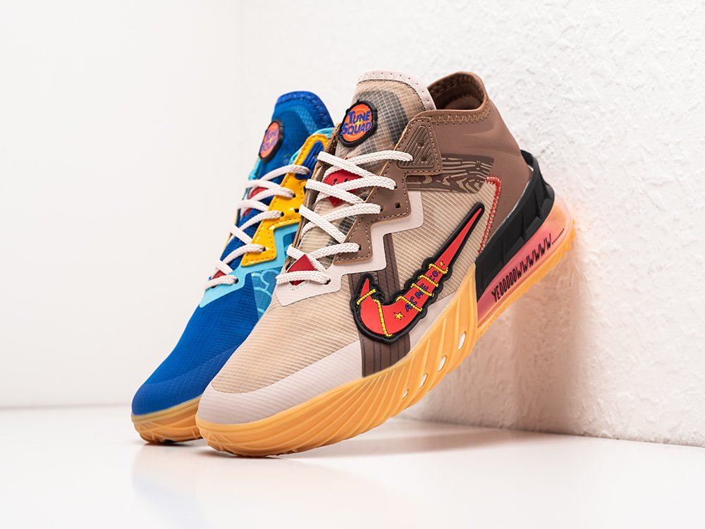 Nike Lebron XVIII разноцветные текстиль мужские (AR30459) - фото 2