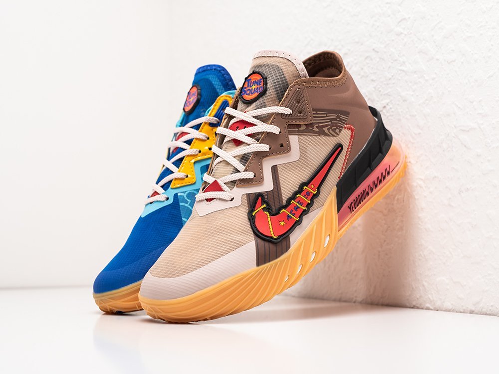 Nike Lebron XVIII разноцветные текстиль мужские (AR30459) - фото 2 Nike Lebron XVIII разноцветные текстиль мужские (AR30459) - фото 2