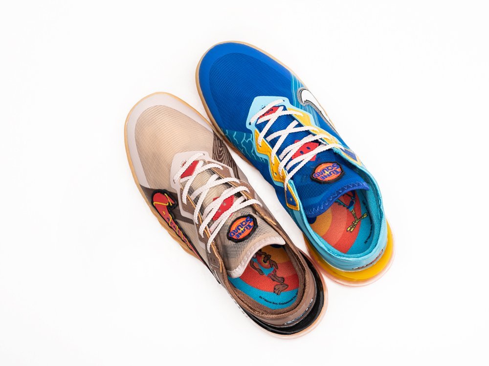 Nike Lebron XVIII разноцветные текстиль мужские (AR30459) - фото 3
