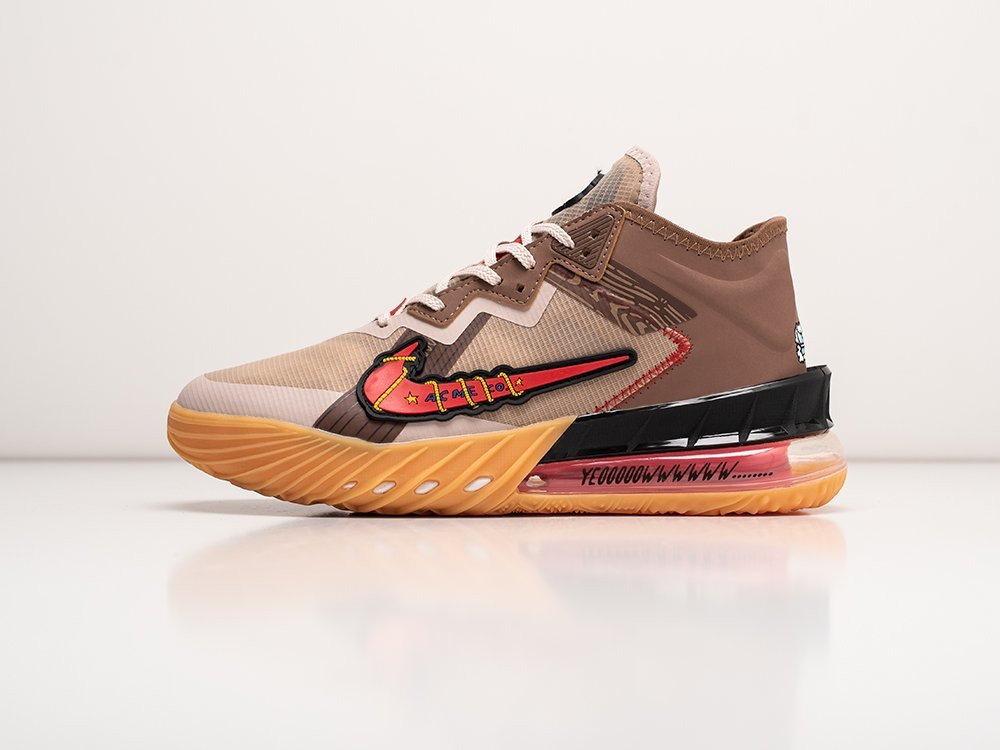 Nike Lebron XVIII разноцветные текстиль мужские (AR30459) - фото 1 Nike Lebron XVIII разноцветные текстиль мужские (AR30459) - фото 1