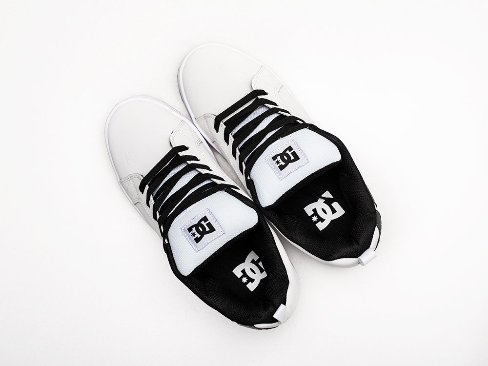 DC Court Graffik белые кожа мужские (AR30463) - фото 3 DC Court Graffik белые кожа мужские (AR30463) - фото 3