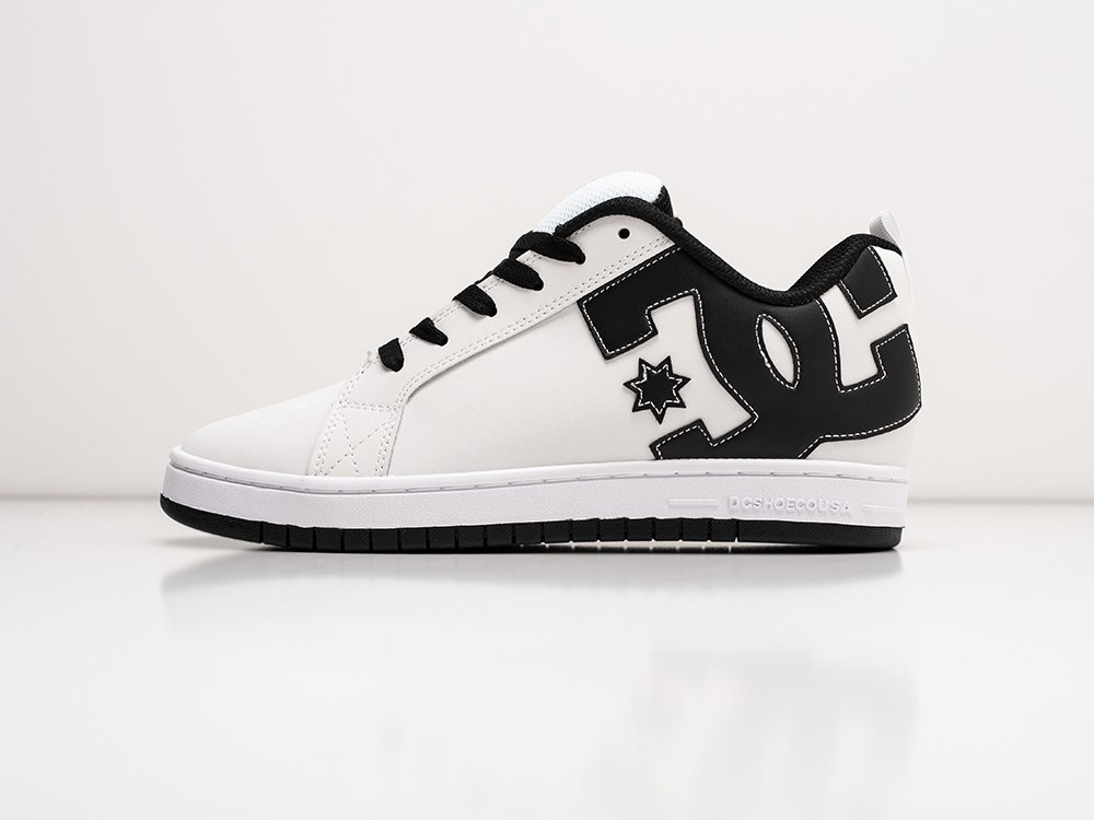 DC Court Graffik белые кожа мужские (AR30463) - фото 1 DC Court Graffik белые кожа мужские (AR30463) - фото 1