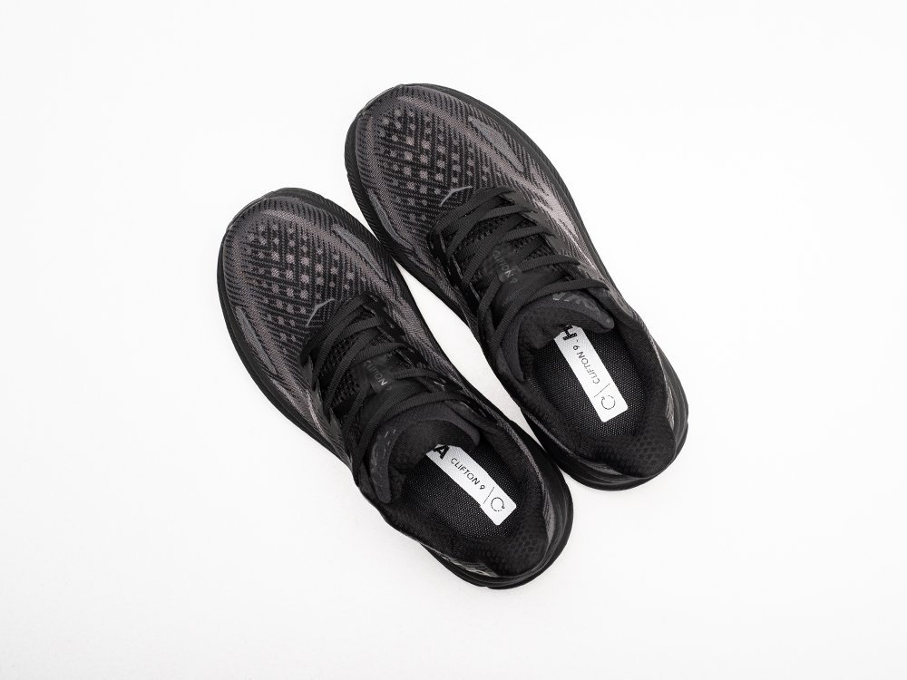 Hoka Clifton 9 черные текстиль мужские (AR30464) - фото 3 Hoka Clifton 9 черные текстиль мужские (AR30464) - фото 3