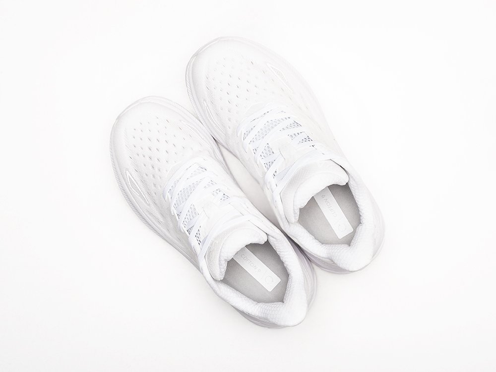 Hoka Clifton 9 белые текстиль мужские (AR30465) - фото 3 Hoka Clifton 9 белые текстиль мужские (AR30465) - фото 3