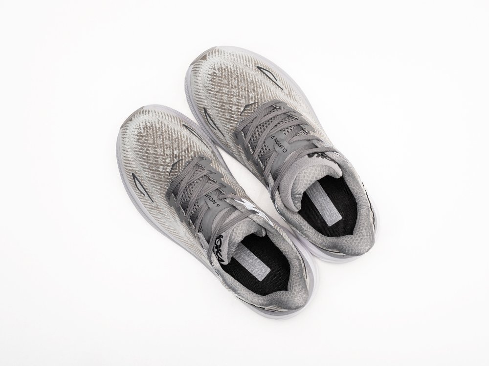 Hoka Clifton 9 серые текстиль мужские (AR30466) - фото 3 Hoka Clifton 9 серые текстиль мужские (AR30466) - фото 3