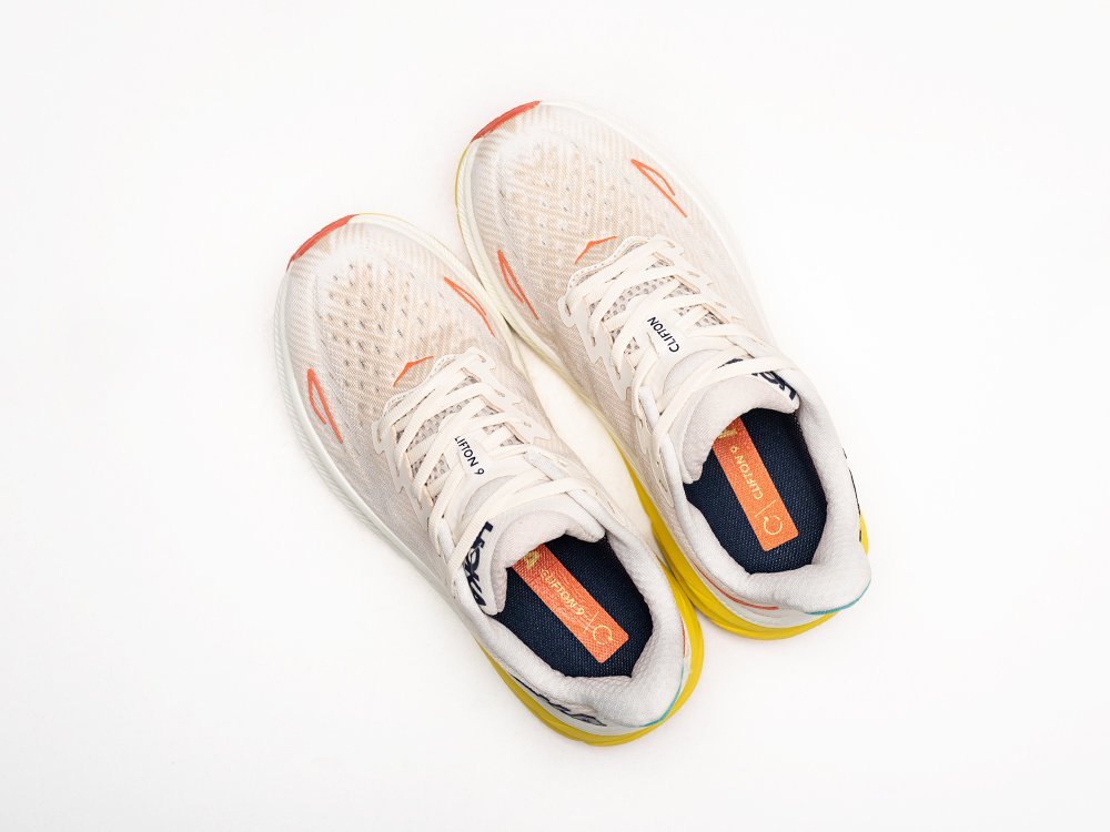 Hoka Clifton 9 WMNS бежевые текстиль женские (AR30467) - фото 3 Hoka Clifton 9 WMNS бежевые текстиль женские (AR30467) - фото 3