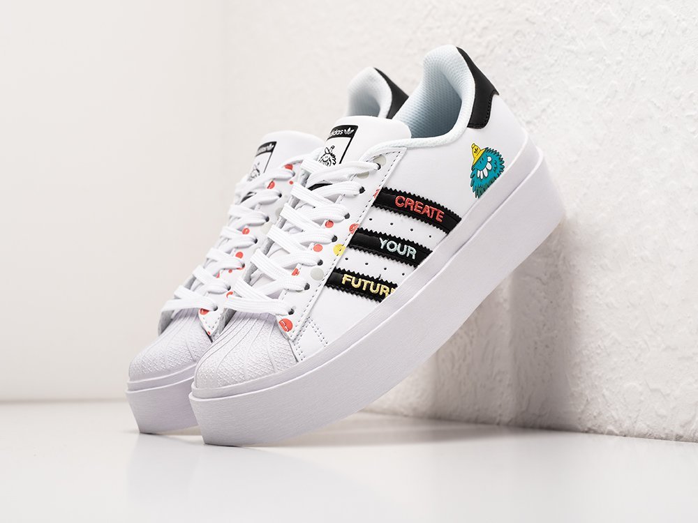 Adidas Kevin Lyons x Superstar Create Your Future белые кожа женские (AR30475) - фото 2 Adidas Kevin Lyons x Superstar Create Your Future белые кожа женские (AR30475) - фото 2