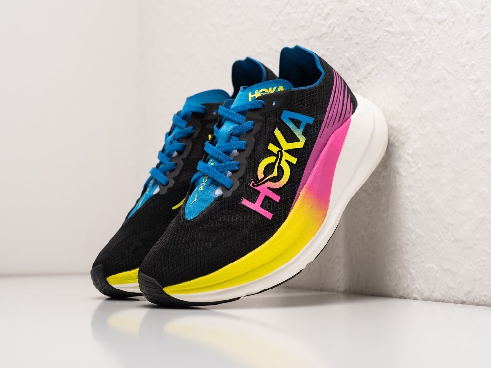 Hoka Rocket X 2 WMNS черные текстиль женские (AR30482) - фото 2 Hoka Rocket X 2 WMNS черные текстиль женские (AR30482) - фото 2