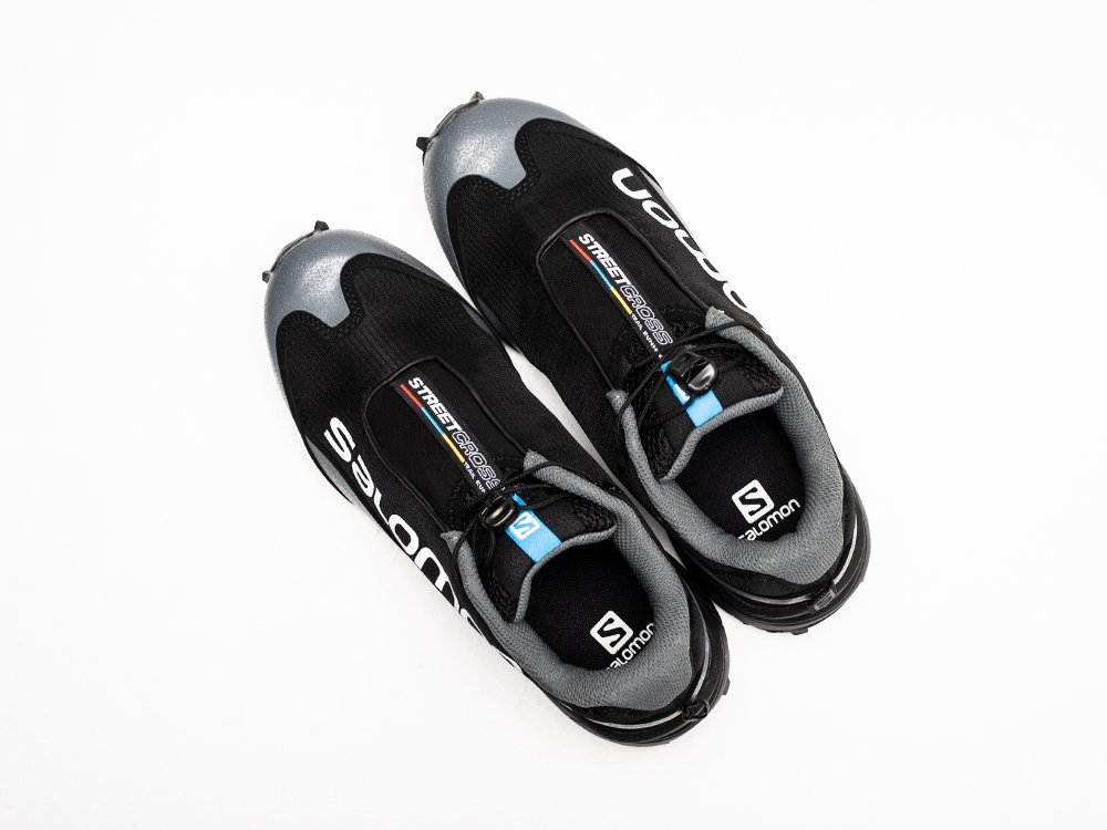 Salomon Streetcross черные текстиль мужские (AR30490) - фото 3 Salomon Streetcross черные текстиль мужские (AR30490) - фото 3