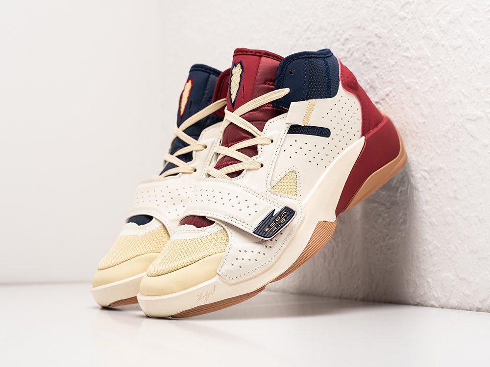 Nike Jordan Zion 2 PF Pelicans бежевые кожа мужские (AR30495) - фото 2