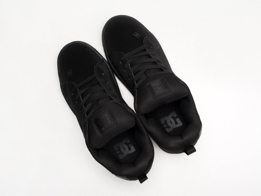 DC Court Graffik черные замша мужские (AR30501) - фото 3 DC Court Graffik черные замша мужские (AR30501) - фото 3