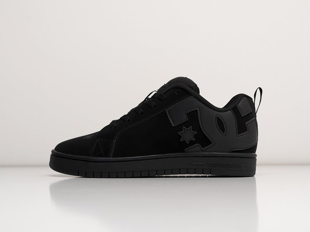 DC Court Graffik черные замша мужские (AR30501) - фото 1 DC Court Graffik черные замша мужские (AR30501) - фото 1