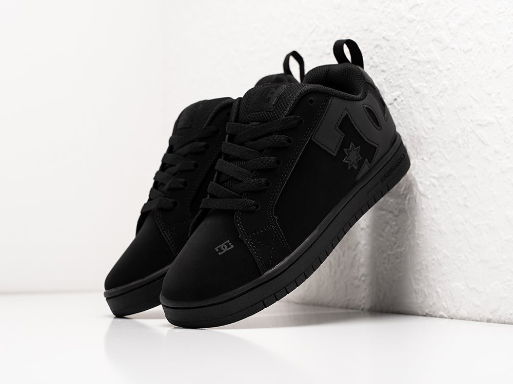 DC Court Graffik WMNS черные замша женские (AR30502) - фото 2 DC Court Graffik WMNS черные замша женские (AR30502) - фото 2