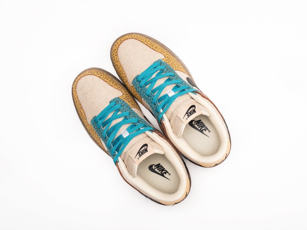 Nike SB Dunk Low Golden Moss коричневые текстиль мужские (AR30503) - фото 3 Nike SB Dunk Low Golden Moss коричневые текстиль мужские (AR30503) - фото 3