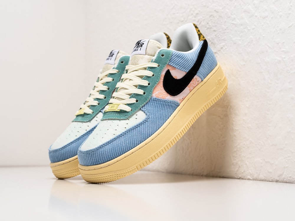 Nike Air Force 1 Low Spring Mix WMNS разноцветные текстиль женские (AR30506) - фото 2 Nike Air Force 1 Low Spring Mix WMNS разноцветные текстиль женские (AR30506) - фото 2