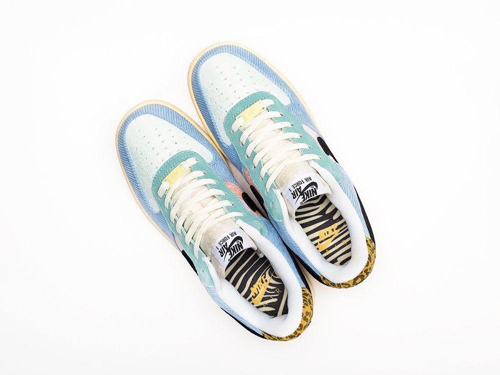 Nike Air Force 1 Low Spring Mix WMNS разноцветные текстиль женские (AR30506) - фото 3 Nike Air Force 1 Low Spring Mix WMNS разноцветные текстиль женские (AR30506) - фото 3