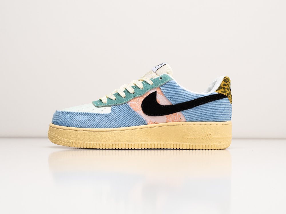 Nike Air Force 1 Low Spring Mix WMNS разноцветные текстиль женские (AR30506) - фото 1 Nike Air Force 1 Low Spring Mix WMNS разноцветные текстиль женские (AR30506) - фото 1