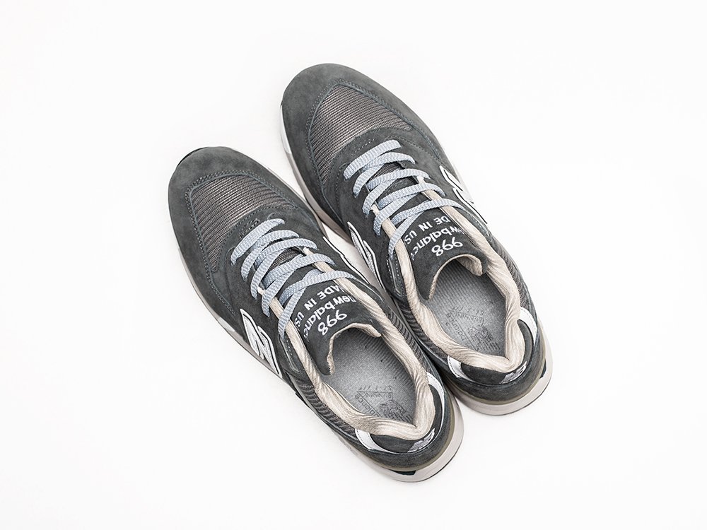 New Balance 998 серые замша мужские (AR30510) - фото 3 New Balance 998 серые замша мужские (AR30510) - фото 3