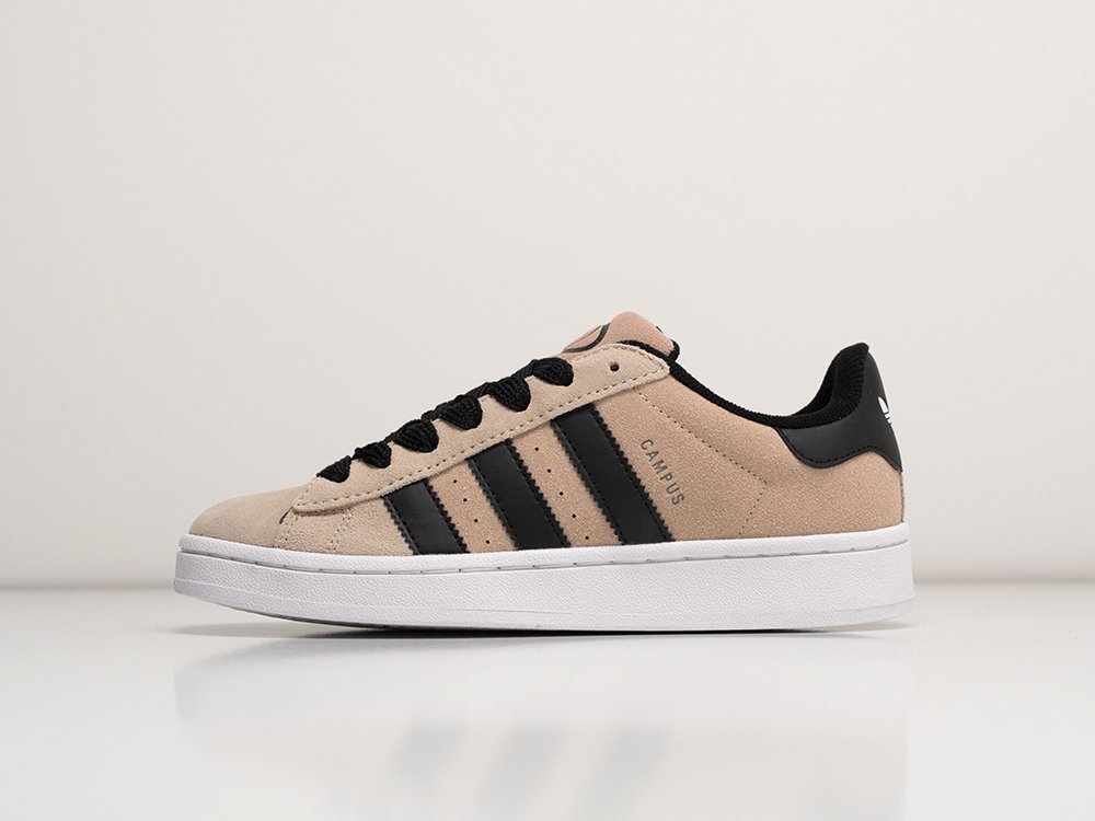 Adidas Campus WMNS бежевые замша женские (AR30516) - фото 1 Adidas Campus WMNS бежевые замша женские (AR30516) - фото 1